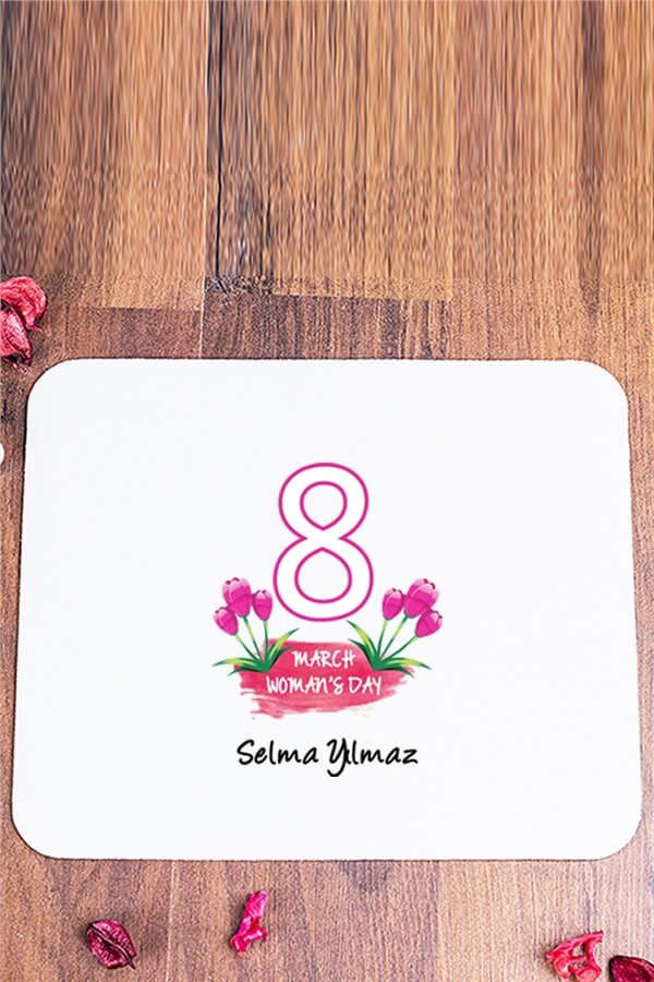 8 March Woman's Day Mouse Pad