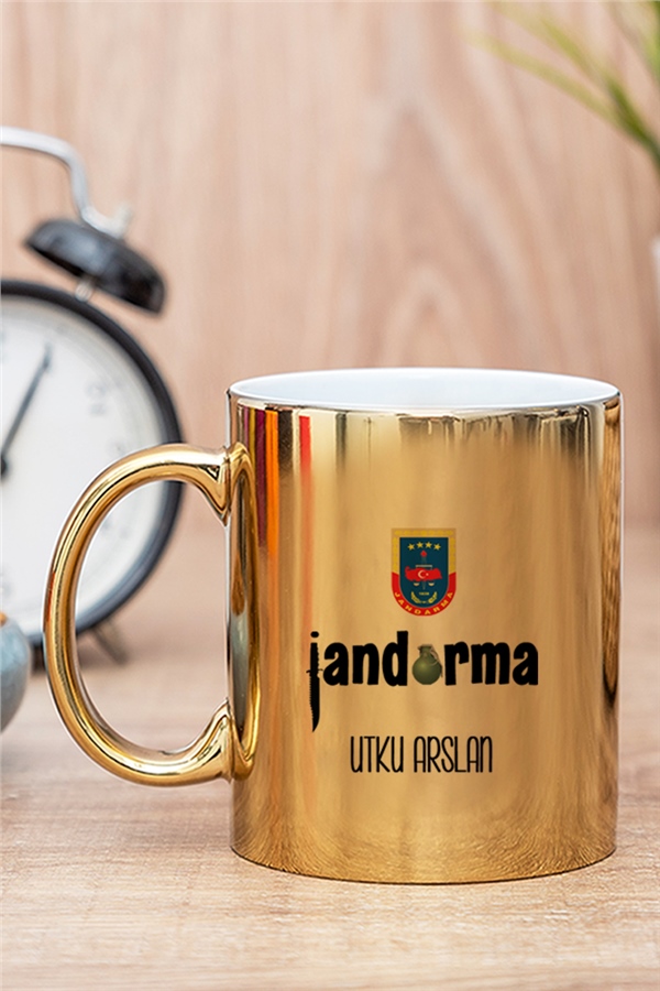 Jandarma Gold - Silver Kupa Bardak