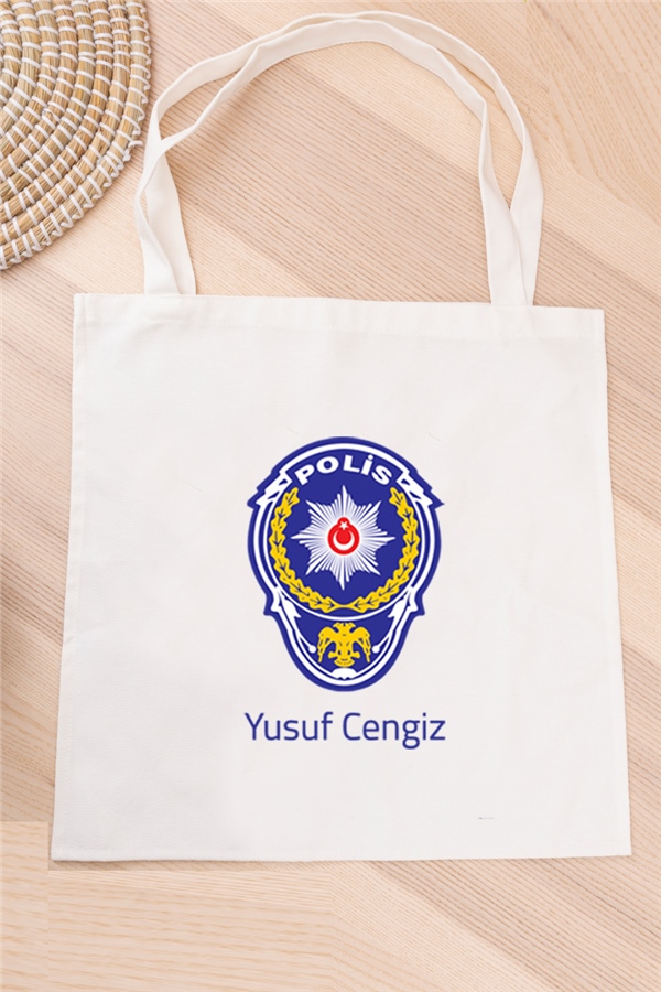 Polis Logolu Bez Çanta