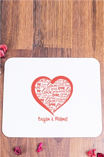 Love Kalp Tasarım Mouse Pad