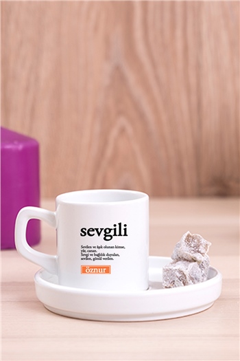 Sevgili Kelime Anlamı Concept Türk Kahvesi Fincanı